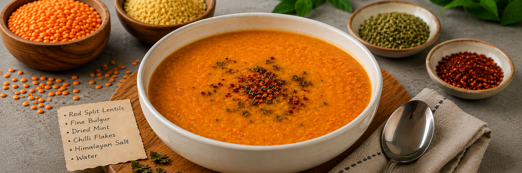 Classic Red Lentil Soup Recipe | Easy Turkish Lentil Soup