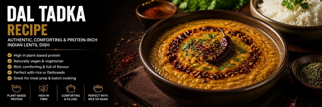 Dal Tadka Recipe | Easy Red Lentil Dal with Spiced Tadka