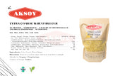 Aksoy Extra Coarse Wheat Bulgur Natural and Nutritious, a Delicious, Healthy, and Convenient Choice for Soups, Pilafs, Traditional Dishes and Salads!Natural and Nutritious, a Delicious, Healthy, and Convenient Choice for Soups, Pilafs, Traditional Dishes - Aksoy UK