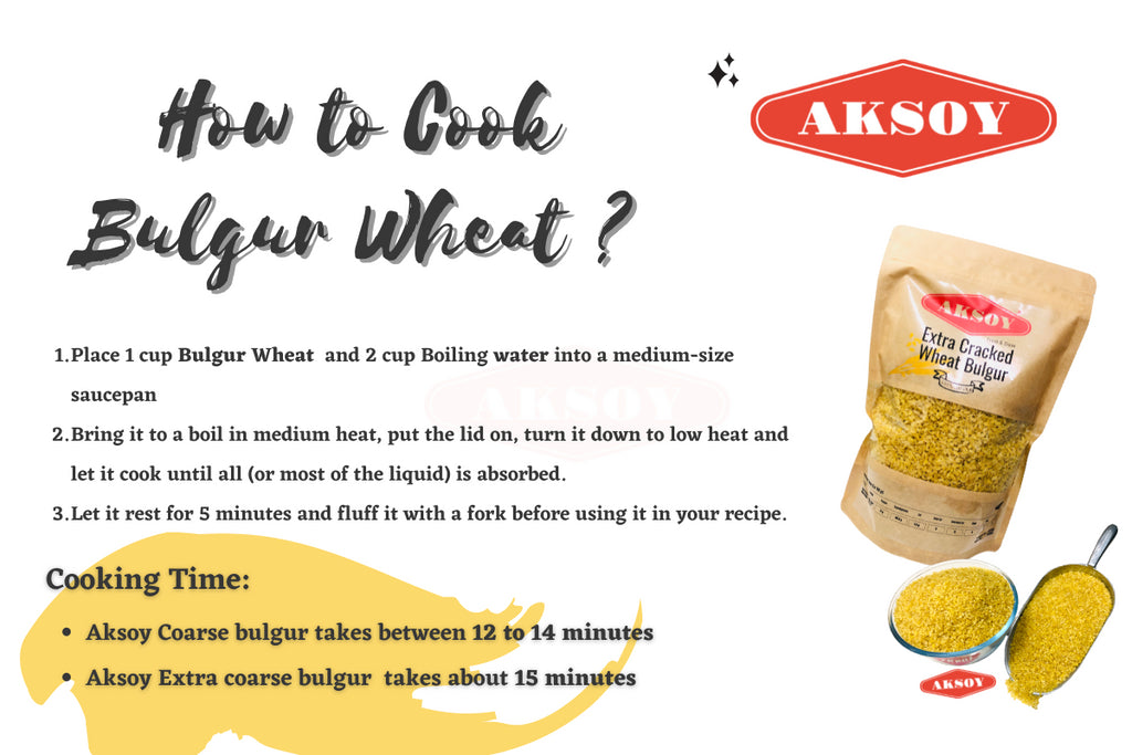 Aksoy Extra Coarse Wheat Bulgur Natural and Nutritious, a Delicious, Healthy, and Convenient Choice for Soups, Pilafs, Traditional Dishes and Salads!Natural and Nutritious, a Delicious, Healthy, and Convenient Choice for Soups, Pilafs, Traditional Dishes - Aksoy UK