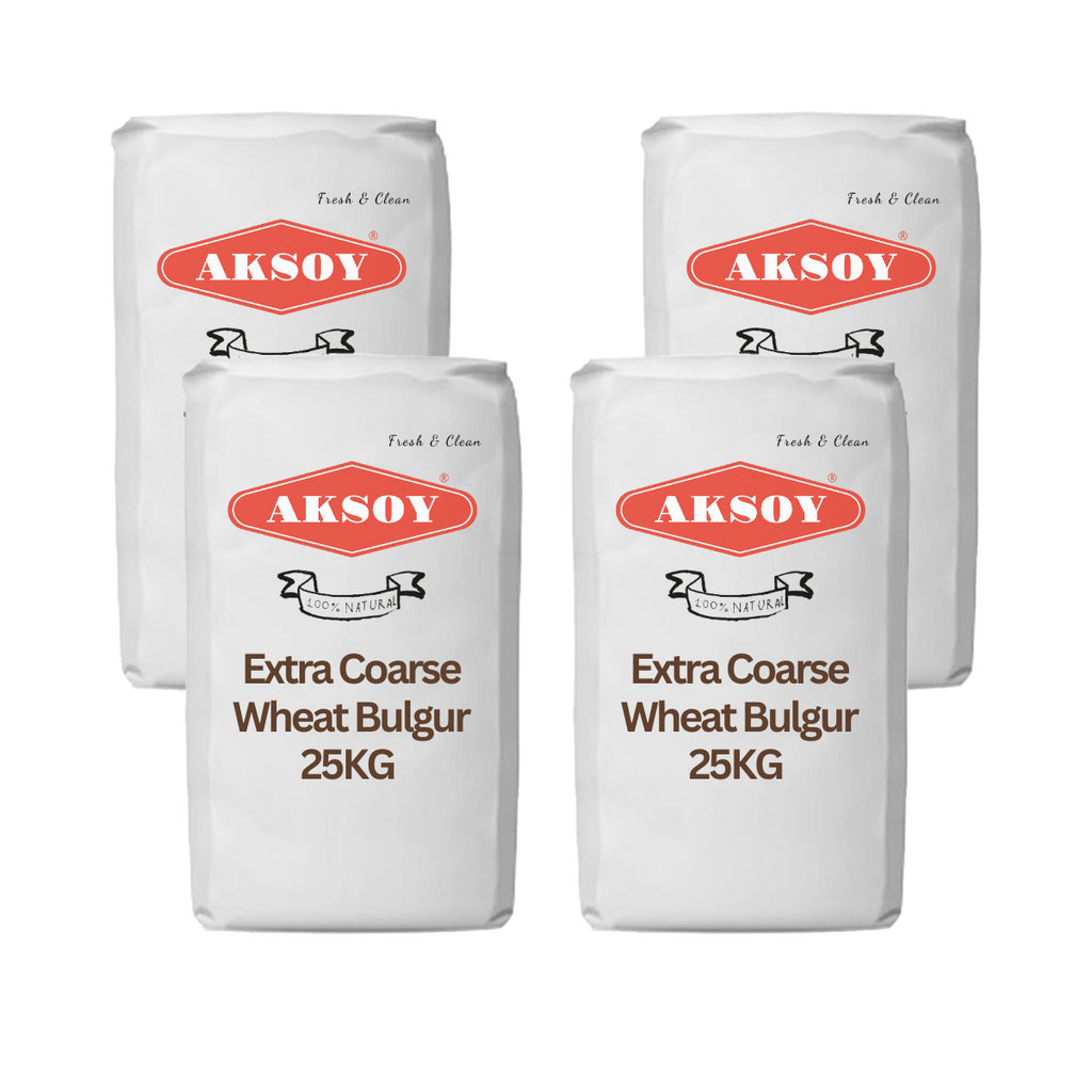 Aksoy Extra Coarse Wheat Bulgur Natural and Nutritious, a Delicious, Healthy, and Convenient Choice for Soups, Pilafs, Traditional Dishes and Salads!Natural and Nutritious, a Delicious, Healthy, and Convenient Choice for Soups, Pilafs, Traditional Dishes - Aksoy UK