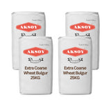 Aksoy Extra Coarse Wheat Bulgur Natural and Nutritious, a Delicious, Healthy, and Convenient Choice for Soups, Pilafs, Traditional Dishes and Salads!Natural and Nutritious, a Delicious, Healthy, and Convenient Choice for Soups, Pilafs, Traditional Dishes - Aksoy UK
