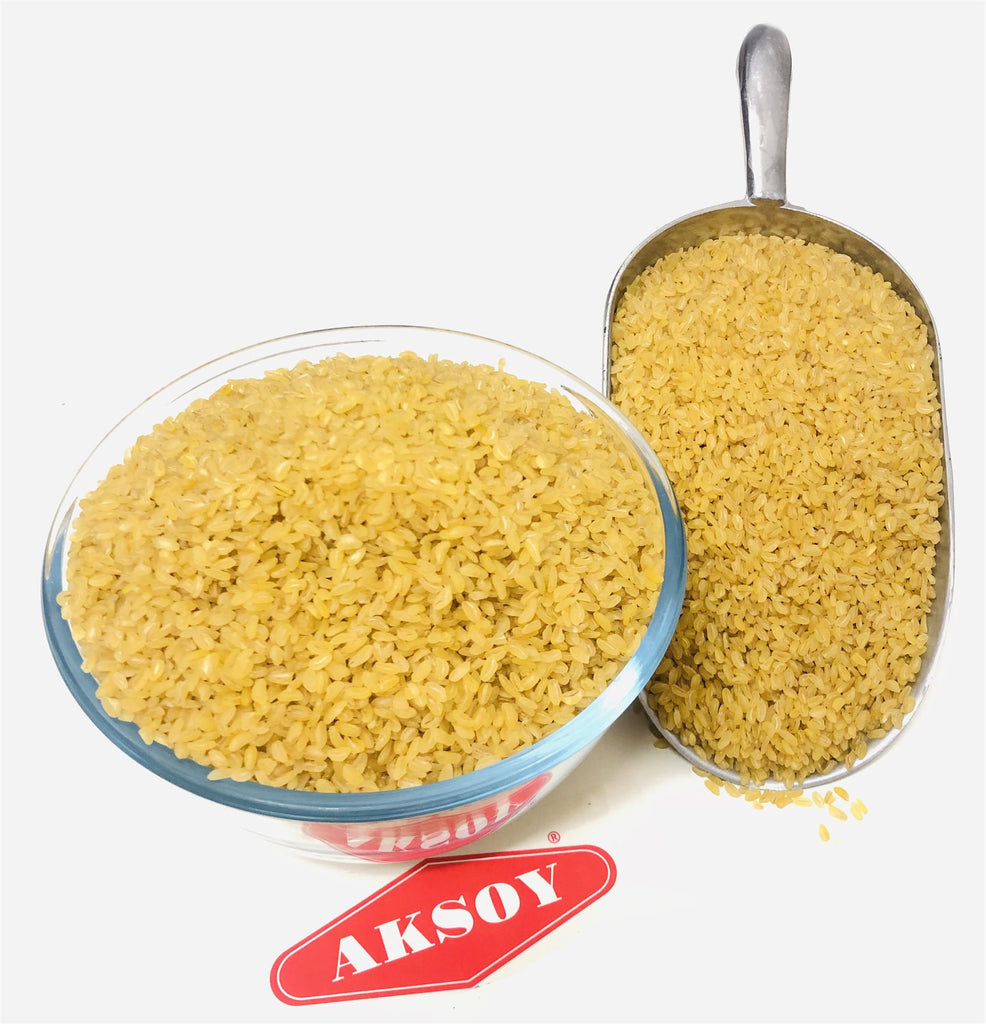 Aksoy Extra Coarse Wheat Bulgur Natural and Nutritious, a Delicious, Healthy, and Convenient Choice for Soups, Pilafs, Traditional Dishes and Salads!Natural and Nutritious, a Delicious, Healthy, and Convenient Choice for Soups, Pilafs, Traditional Dishes - Aksoy UK