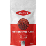 Aksoy Turkish Sweet Pepper Flakes Mild, Sweet & Flavorful, Perfect for Cooking, Seasoning, Garnishing & Enhancing Dishes - Aksoy UK