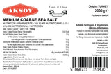 Medium Coarse Sea Salt - Aksoy UK