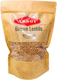 premium brown lentils