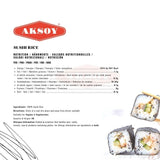 Aksoy Premium Sushi Rice Japanese-Style Short Grain, Perfectly Sticky Texture, Non-GMO & Aromatic, Ideal for Sushi, Rice Dishes, Rolls & Asian Cuisine