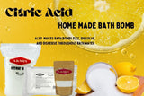 Aksoy Citric Acid Food Grade 4KG jar || Non-GMO, Anhydrous, Make Your Own BathBomb, Gluten-Free, No Additives, Sour Drinks, Household Cleaning with Citric Acid Powder - Aksoy UK