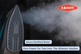 Aksoy Distilled Water 15L (3x5L) 100% Ultra Pure Water Deionized & Demineralized TDS 000 ppm Guaranteed - For Batteries, Irons, Aquariums, Humidifiers & Automotive