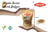 Aksoy Brown Bulgur Wheat Whole Grain, Ideal for Pilafs, Salads & Side Dishes, Versatile & Delicious | Vegan, Non-GMO, No Artificial Additives - Aksoy UK