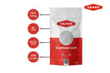 Aksoy Ingredients Xanthan Gum 100gr Powder Thickener Stabiliser Ideal for Making Soups Sauces Gluten Free Baking Ice Cream Vegan Vegetarian Resealable Pouche (Packaging may vary) - Aksoy UK
