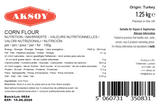 Aksoy Corn Flour  Fine Milled, Additive-Free, Natural, Nutritious, Ideal for Bread, Cakes, Pastries, Soups, Sauces, Baking & Cooking, Premium Quality Corn Flour - Aksoy UK