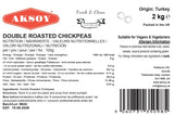 Aksoy Double Roasted Chickpeas Snack, Leblebi, Natural, Light, and Satisfying Snack, Perfect Choice for Diet-Friendly Snacking Alternatives - Aksoy UK