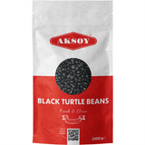 Aksoy Black Turtle Beans Premium Quality, Natural Black Beans | High in Protein and Fiber | Vegan Friendly | Ideal for Soups, Stews, Salads, Rice Dishes & More - Aksoy UK