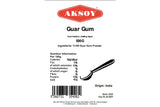 Aksoy Guar Gum 100gr, 25KG - Aksoy UK