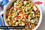 Aksoy Green Whole Lentils Whole Dried Green Lentils for Cooking Soups, Stews, Salads, and Dips, Great for Vegan and Vegetarian Recipes, No Additives or Preservatives