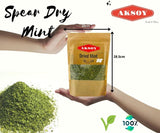 Aksoy Dried Mint - Spearmint  Premium Dried Mint Leaves for Refreshing Mint Tea and Iced Tea, Loose Leaf Peppermint Tea