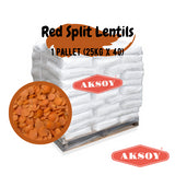 Red Split Lentils - Aksoy UK