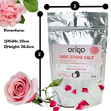 Aksoy Epsom Salt 1kg to 25kg Bag of Food Grade Magnesium Sulphate for Bathing, Household Use & Gardening – Pure Magnesium Sulphate FCC Certified (Packaging May Vary) - Aksoy UK