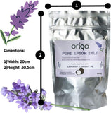 Aksoy Epsom Salt Best for Good Sleep - Stress Relief - Beauty - Relaxing - Bathing - Body Care