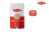 Aksoy White Quinoa Whole Grain Quinoa - Ready to Cook Food for Oats and Seeds Recipes - Healthy Meal with Vitamins and Protein