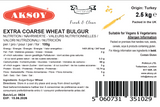 Aksoy Extra Coarse Bulgur Wheat – Cracked Wheat for Pilaf, Soups & Traditional Dishes