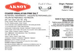 Aksoy Pink Himalayan Salt Fine Grain Premium Quality, GMO Free, Supreme Quality Chemical Free, Vegan, Fine Grain All-Natural Salt, Triple-Washed in Spring Water