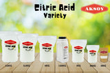 Aksoy Citric Acid Food Grade Non-GMO, Anhydrous, Make Your Own BathBomb, No Additives, Sour Drinks, Household Cleaning with Citric Acid Powder - Aksoy UK