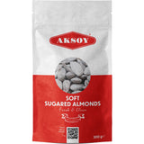 Aksoy Sugared Almonds Crunchy & Sweet Candy-Coated Nuts, Perfect for Snacking, Parties, Desserts & Gifting, Non-GMO, Fruity & Delicious - Aksoy UK
