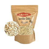 Jumbo Oats Premium Quality, 100% Wholegrain Rolled Oats, High in Fiber and Protein, Vegan Friendly, Ideal for Breakfast, Smoothies, Baking, and Meal Prep
