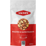 Aksoy Premium Quality Roasted & Salted Peanuts 1KG