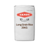 Aksoy Long Grain Rice 10KG,100% Natural and Premium Quality long rice, Premium Quality, Ideal for Fluffy Rice Dishes, Perfect for Everyday Cooking, Vegan & Vegetarian-Friendly