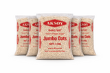 Jumbo Oats Premium Quality, 100% Wholegrain Rolled Oats, High in Fiber and Protein, Vegan Friendly, Ideal for Breakfast, Smoothies, Baking, and Meal Prep - Aksoy UK