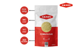 Aksoy Corn Flour  Fine Milled, Additive-Free, Natural, Nutritious, Ideal for Bread, Cakes, Pastries, Soups, Sauces, Baking & Cooking, Premium Quality Corn Flour - Aksoy UK