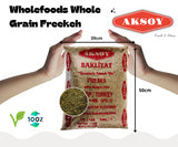 Aksoy Freekeh - Green Cracked Wheat Nutritious and Natural Grain Option with High Fiber Content, Perfect for Soups, Pilafs, and Salads – A Delicious and Wholesome Choice