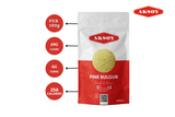 Aksoy Fine Bulgur (for Salads & Meatballs koftelik) – Ideal for Salads Like Tabbouleh, Meatballs (Kofta), Stuffed Dishes, and More – Smooth Texture Perfect for Blending with Spices and Herbs - Aksoy UK