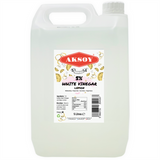Aksoy Lemon White Vinegar 5% 5LT,Perfect for Cleaning, Tough Stains, Weed Killer, Descaling & Household Use