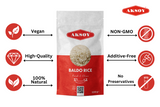 Aksoy Baldo Rice Perfect for Fluffy pilafs, 100% Natural, Premium Quality Large Grains to enrich Your Meals - Aksoy UK
