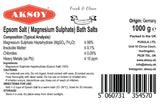 Magnesium Sulphate Bath Salts - Aksoy UK