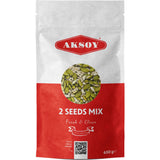 Aksoy Mix Seeds (Blend of Pumpkin & Sunflower Seeds) Raw, GMO-Free & Vegan, High in Fibre & Protein – Perfect for Baking, Breakfast, Salads & Granola