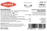 Aksoy Buckwheat (Raw & Whole) Hulled Buckwheat Groats – Raw, Vegan & Non-GMO | Great for Porridge, Salads, Granola Bars, Baking & More | Whole Grain Alternative to Rice - Aksoy UK
