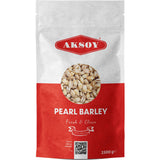 Aksoy Pearl Barley Perfect for Soups, Salads, Pilafs & Stews, Non-GMO, High in Fiber & Protein, Ideal for Plant-Based & Mediterranean Dishes