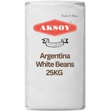 25kg Argentina White Beans - Premium Bulk