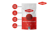 Aksoy Turkish Premium Grade Red Hot Chilli Pepper Flakes 1KG, Turkish Silk Pepper, Pul Biber, Maras Chili, Halaby Pepper, Syrian Pepper, No Preservatives and Natural
