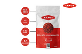 Aksoy Turkish Premium Grade Red Hot Chilli Pepper Flakes 1KG, Turkish Silk Pepper, Pul Biber, Maras Chili, Halaby Pepper, Syrian Pepper, No Preservatives and Natural
