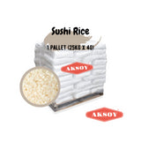 Aksoy Premium Sushi Rice Japanese-Style Short Grain, Perfectly Sticky Texture, Non-GMO & Aromatic, Ideal for Sushi, Rice Dishes, Rolls & Asian Cuisine