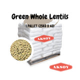 Aksoy Green Whole Lentils Whole Dried Green Lentils for Cooking Soups, Stews, Salads, and Dips, Great for Vegan and Vegetarian Recipes, No Additives or Preservatives