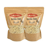Jumbo Oats Premium Quality, 100% Wholegrain Rolled Oats, High in Fiber and Protein, Vegan Friendly, Ideal for Breakfast, Smoothies, Baking, and Meal Prep