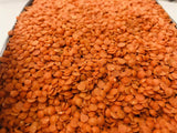 Red Split Lentils Natural, High in Fiber and Protein, Ideal for Soups, Main Dishes and More, Easy to Cook and Perfect for Every Meal