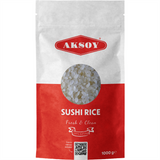 Aksoy Premium Sushi Rice Japanese-Style Short Grain, Perfectly Sticky Texture, Non-GMO & Aromatic, Ideal for Sushi, Rice Dishes, Rolls & Asian Cuisine